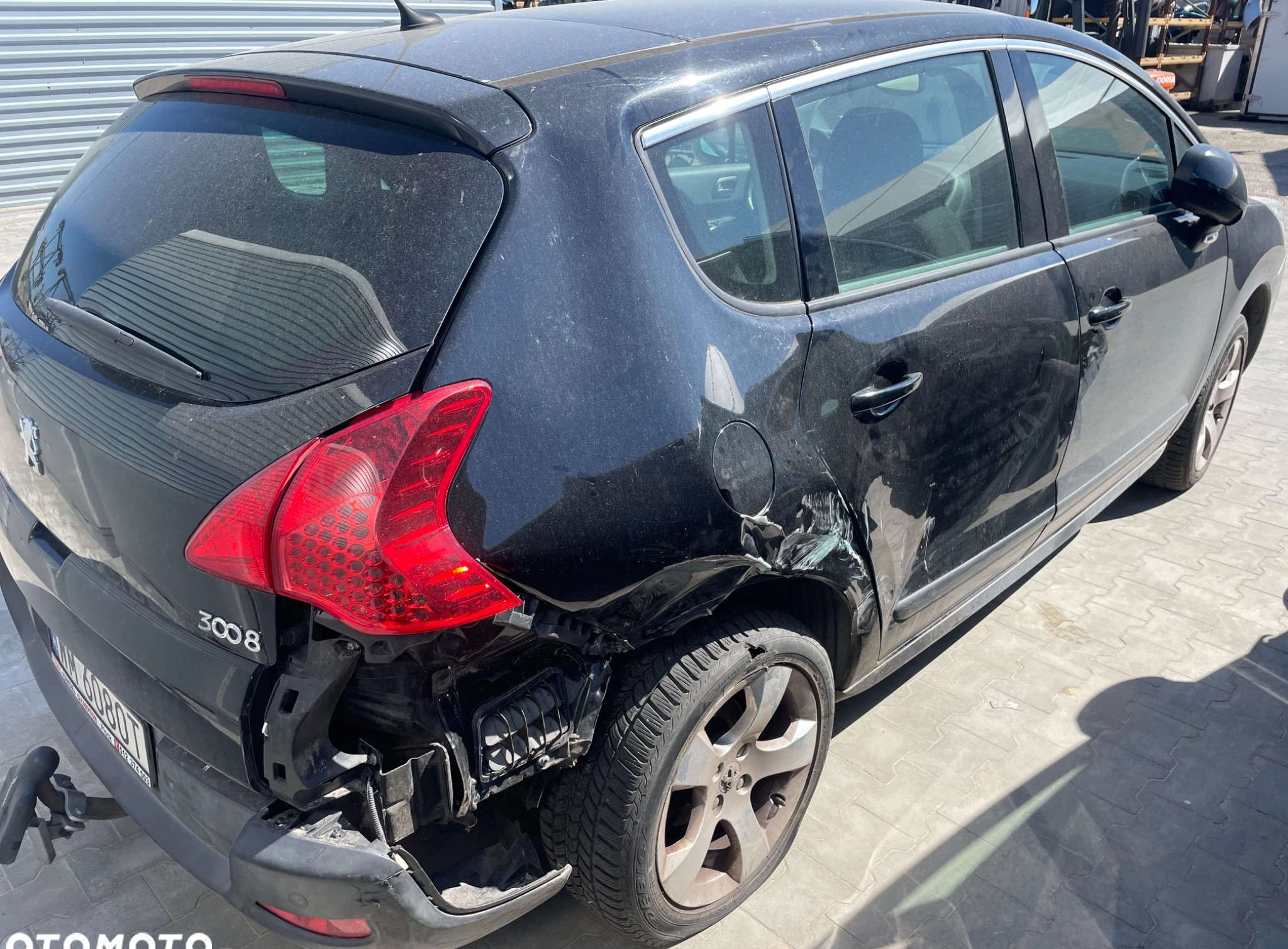 Peugeot 3008 cena 10500 przebieg: 191000, rok produkcji 2009 z Opole Lubelskie małe 29